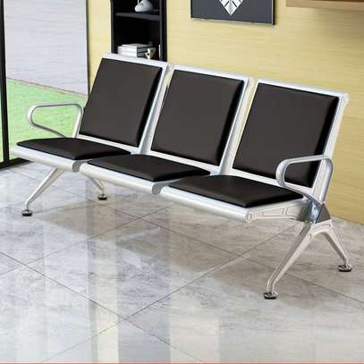 Office Bench: 4 Seater Leather Office Bench In Ahero image 2