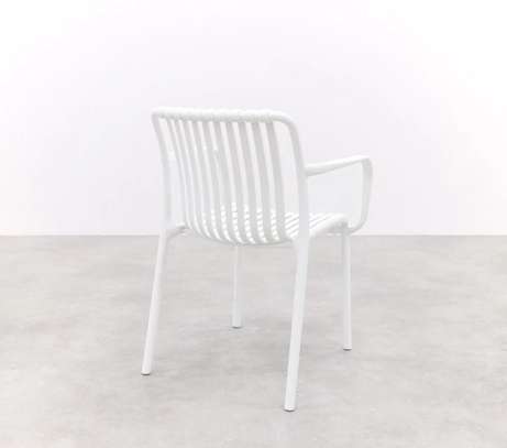 Heavy Duty Plastic Armrests Home Chair image 4