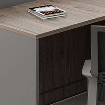 Office Desk: 2-Way Curved Office Workstation Desk image 5
