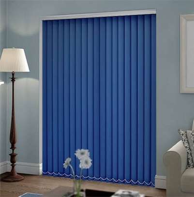 Blue Fabric Curtain Blinders image 10