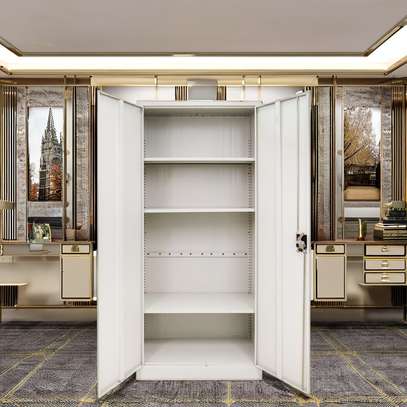 2-Door Metallic Document Cabinet image 2