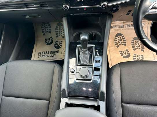 Mazda 3 Silver color fully loaded 2019 model. image 5