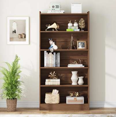 Wooden 5 Tier Open Bookshelf image 7