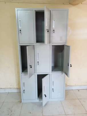 9-Locker Office Storage Unit image 6