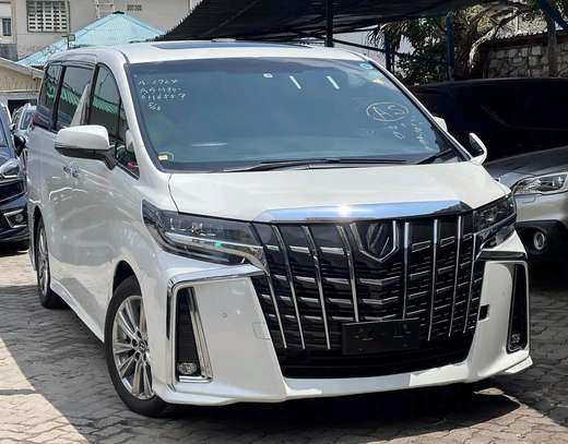 Toyota Alphard Sunroof white Premium grade 2017 image 3