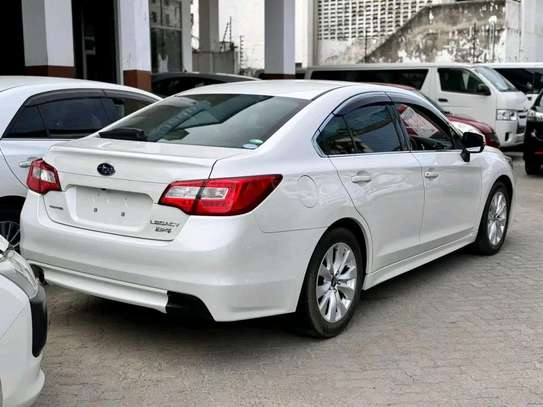 Subaru legacy B4 2018 white image 7