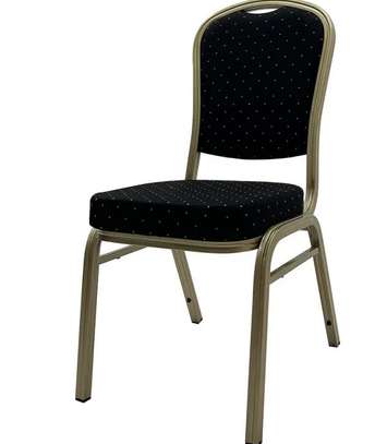 Office Chair: Black Banquet Event Chair image 2