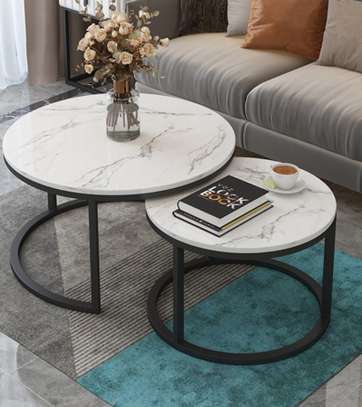 Coffee Table:Pair of Marble Tables In Riosiri image 4