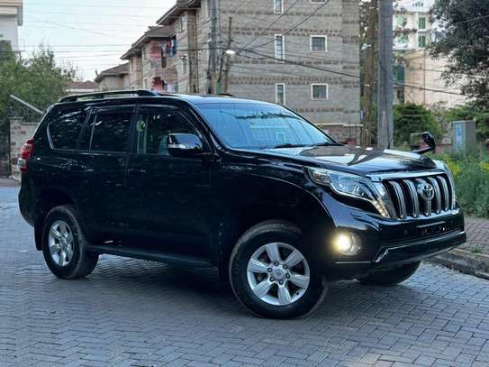 Toyota Land cruiser prado TX black  fully loaded 2018 image 8