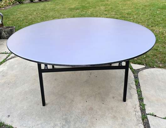 Round Foldable Portable Dining Table image 6