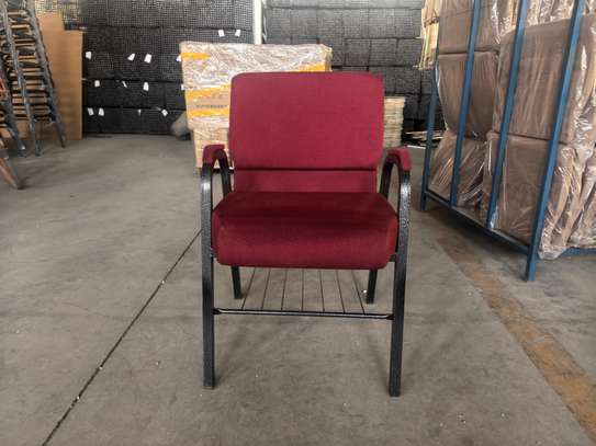 Stackable Red Banquet Chair image 2