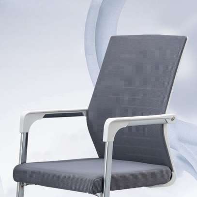Office Chair: Mesh Fabric Visitor's Office Chair image 6