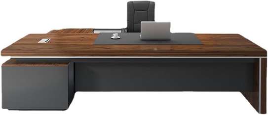 Office Desk: 1.8m, Combo Lock, Locker, E1 Grade Material image 8