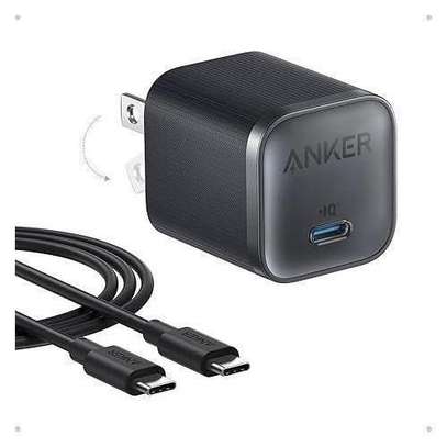 Anker NANO CHARGER (45W) WITH USB-C CABLE BLACK image 3