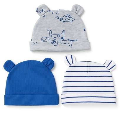 Baby cotton hats image 8