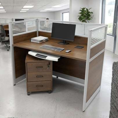 Office Workstation; 1 -Way Office Workstation image 8