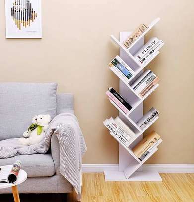 8 Tier Wooden Home Office Bookshelf image 7