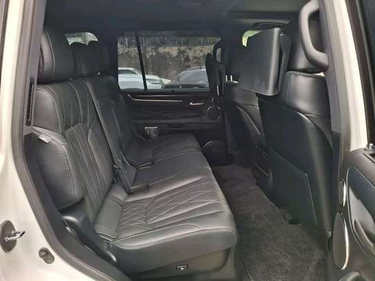 Lexus LX570 White 2019 Sport image 6