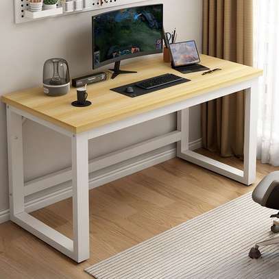 Office desk: 1.2m wooden generic computer table image 3