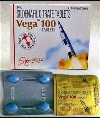 Sildenafil Citrate Vega 100 Viagra Blue pill image 3