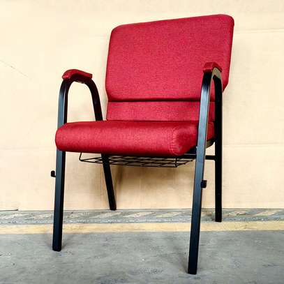 Church Seats : Interlocking Church Seat with Armrest image 3