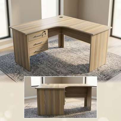 140cm Curved Clerical Study Desk image 5