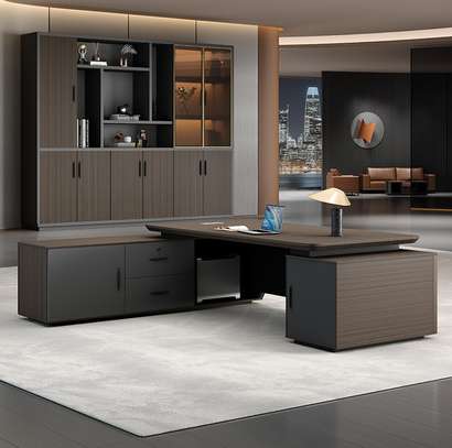 Executive Desks : 2400mm Managers Executive Office Desk image 4
