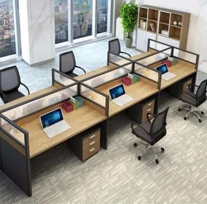 Office Workstation;4-Way Modular Office Workstation image 2