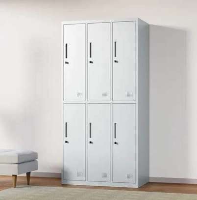 Gym Cabinet; 6 Door Gym Luggage Steel Cabinet image 13