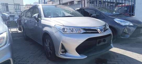 Toyota Axio Silver hybrid 2018 image 8