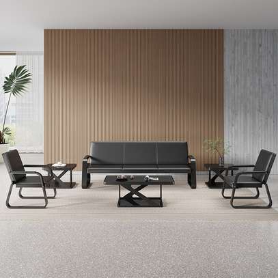 5-Seater Office Reception Sofa image 4
