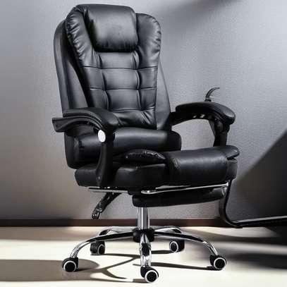 Office chair:  Modern Quality High Back Leather office chair image 4
