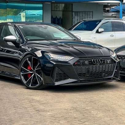 Audi RS7 Black High-Performance Sedan LED image 4