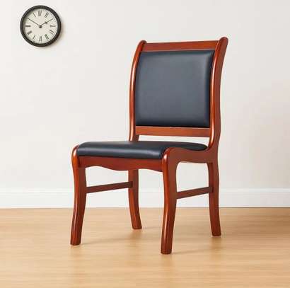 Wooden Frame Boardroom Office Chair image 12