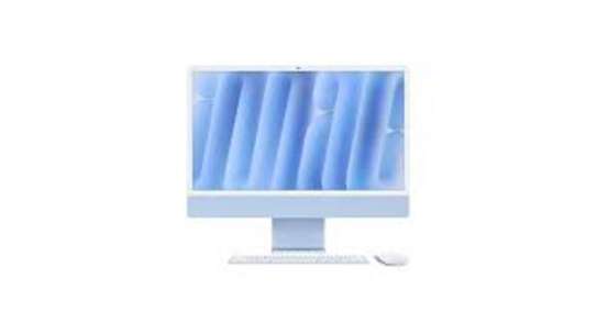IMAC M4,16GB,256SSD,SIVER,24INCHES/BLUE image 9