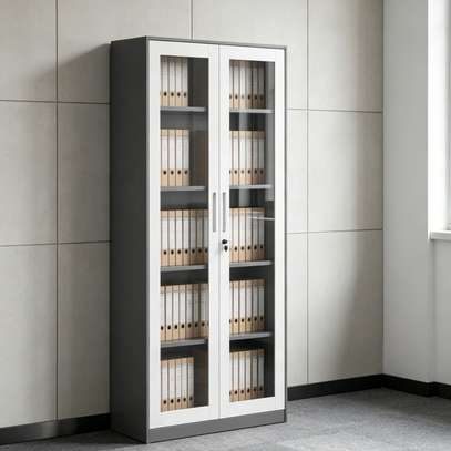 Modern 2-Door Steel Office File Cabinet image 7