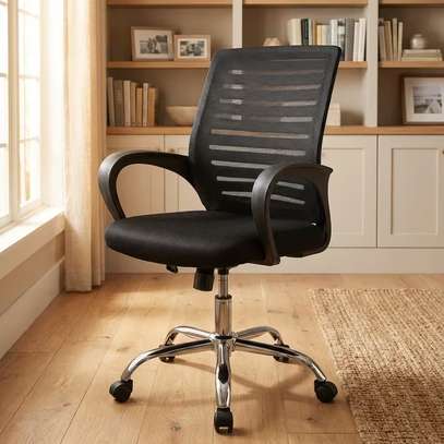 Swivel Office Strong Mesh Chair image 4