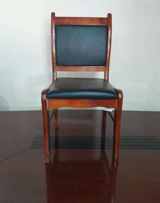 Wooden Frame Boardroom Office Chair image 11