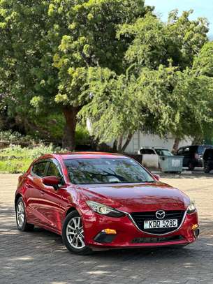 mazda axela used red wine image 6