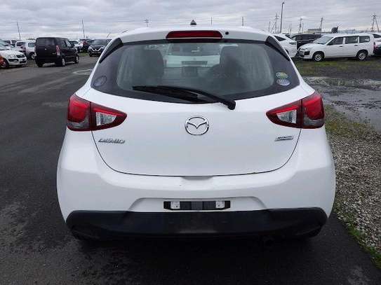 Mazda Demio white color fully loaded 2017 model image 2
