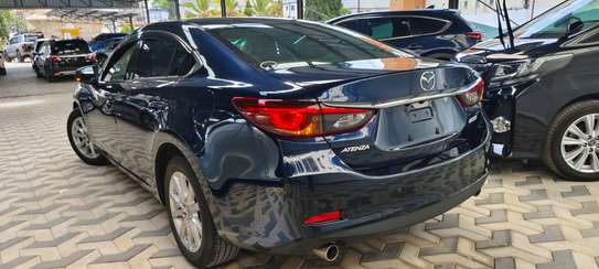 Mazda Atenza petrol blue saloon 2018 image 9