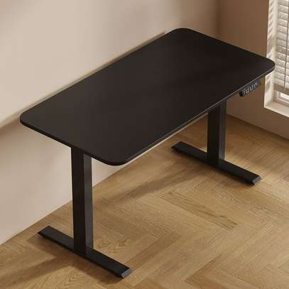 120cm Wood Electric Adjustable Writing Table image 4