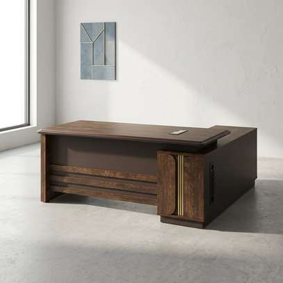 1.6M Executive L-Shaped Office Desk image 10
