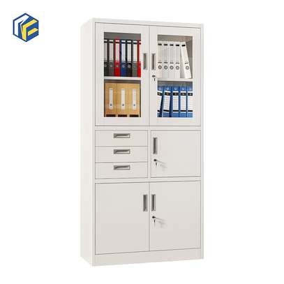 Office Cabinet: Modular 2-door Steel File Cabinet With Safe image 4