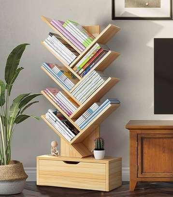8 Tier Wooden Home Office Bookshelf image 11