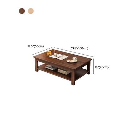 Modern Wood 120cm Coffee Table image 4