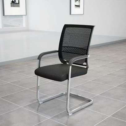 Waiting Mesh Back Office Lobby Quest Chair image 2