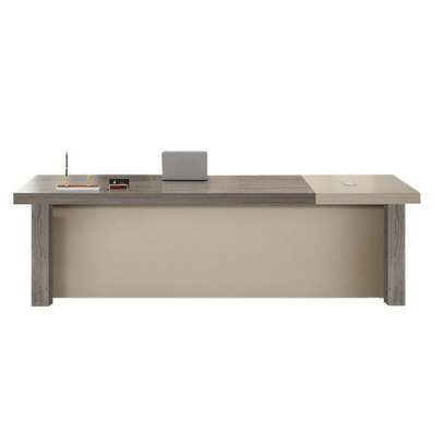 Office Desk: Modern Cable Management Work-from-Home Desk image 2