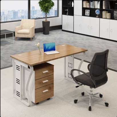 Office Workstation; 2 Way Open Office Workstation image 4