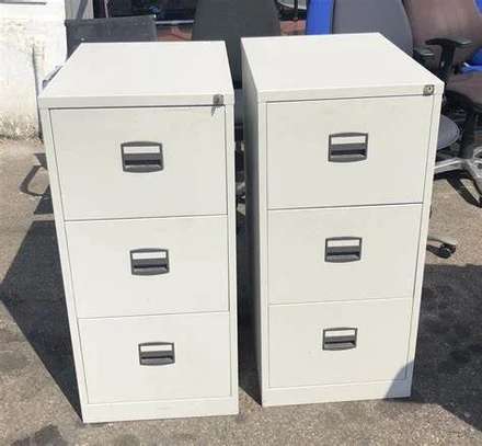 3-Drawer Steel Office Cabinet image 4